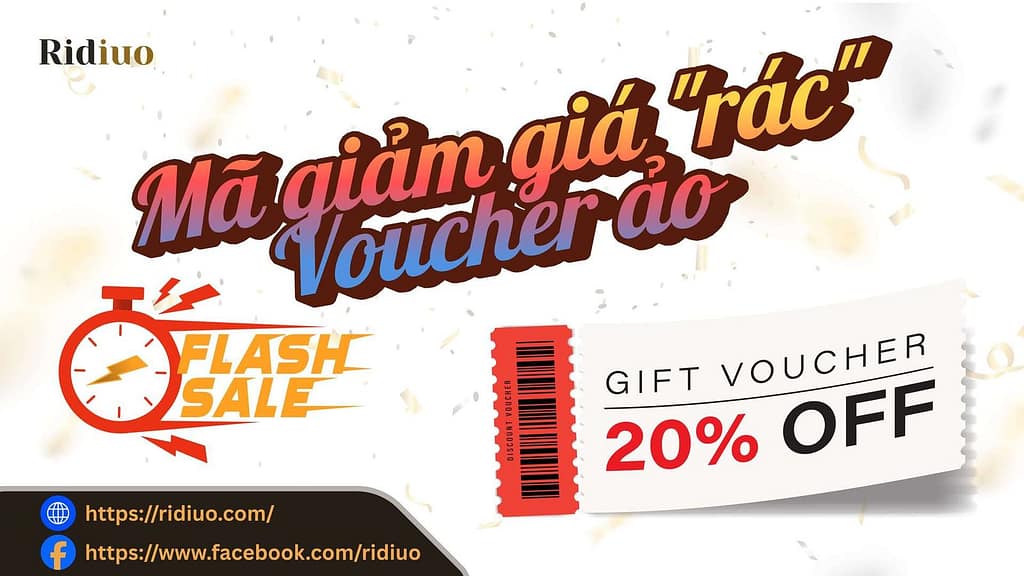 Mã giảm giá "rác" là gì? Thực trạng bẫy voucher ảo khiến người dùng sập bẫy Ma Giam Gia Rac Voucher Ao 1024x576
