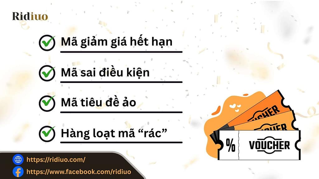 Mã giảm giá "rác" là gì? Thực trạng bẫy voucher ảo khiến người dùng sập bẫy Thuc Trang Ma Giam Gia Rac 1024x576